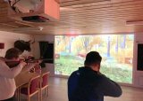 Simulatorskyting for jentene på Pukkestad Gård i Sandefjrord