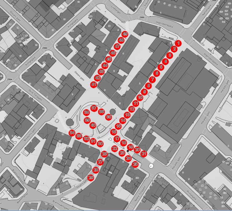 Brunlanes JFF har plass nummer 5 i borgertoget.