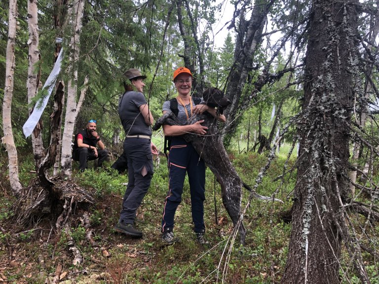 Nesten full pott på Åse med sin KV.