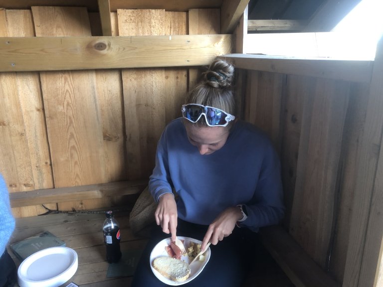 Kaja kosær sæ med den gode spekematen
