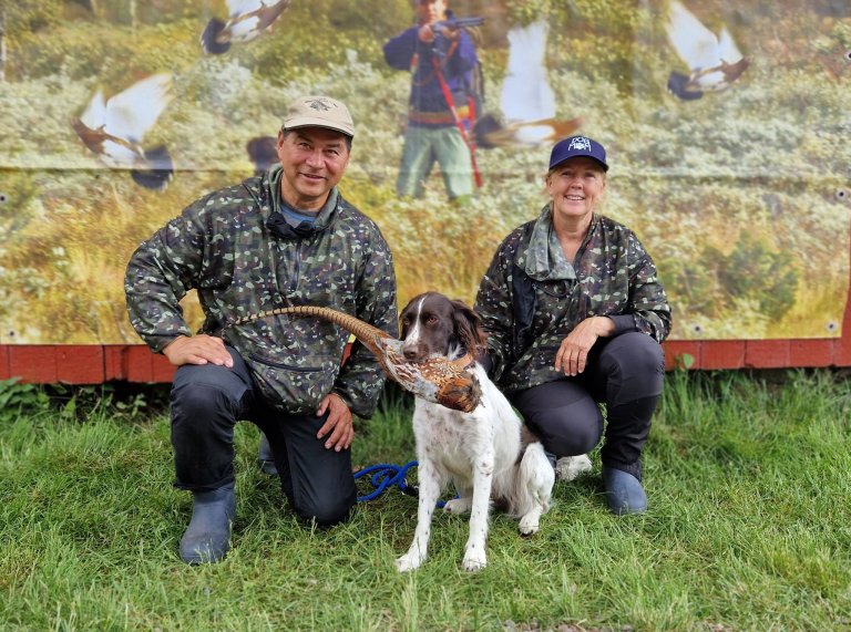 Prøvens beste AK-hund ble Godlynnas Conni med 2x1AK apport med full pott Vi gratulerer så mye! Eier/fører Pål Berge
