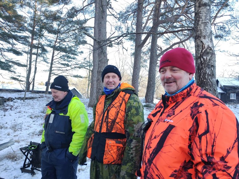 Hyggelig med samarbeid med Sandefjord JFF. Her representert ved formannen i Sandefjord JFF, Runar Dalen.