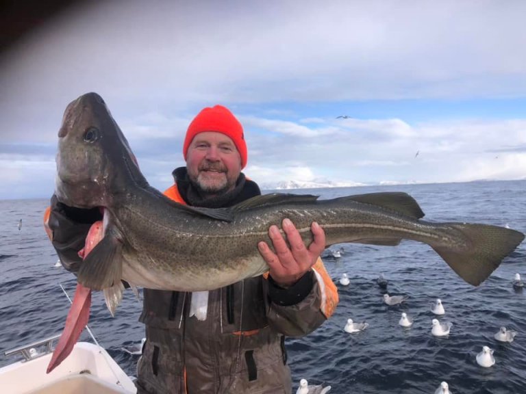 I år tok han turen til Troms og opplevde et eventyrlig skreifiske.