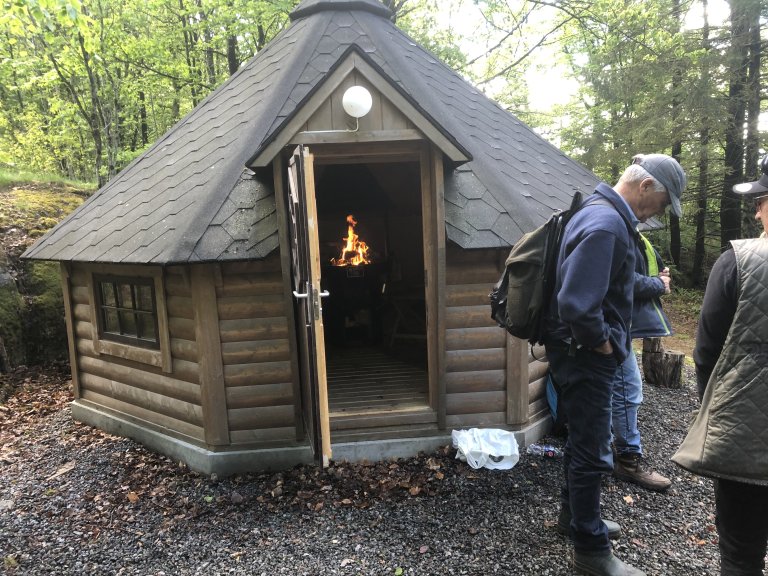 Grillbua vår på Malerød skytebane