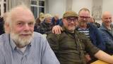 Fra venstre Sekretær Børre Aursnes, leder  Øyvind Kirkhus Dahl, leder Fiskeutvalget Åsgeir Rossebø Almås og leder Jaktutvalget Pål Bergan  
