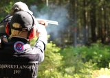 Jaktskytterskolen Nomader deltar på Figursti søndag 27 april 2025