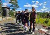 JSS Erfarne trener på å sette opp eget skytestevne onsdag 19 august på Grasåsen