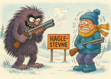 Hutreglufsa og Frysepinnen hagle stevne!