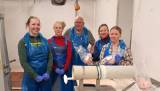 Marie Fladby-Karterud, Julie Hammer, John-Olav Lerbak, Ingrid Kjærstad Heni og Katrine Bøvre. Hilde Rasmussen  (eder Kvinnetuvalg Akershus er fotograf og 5. deltager på kurset.
