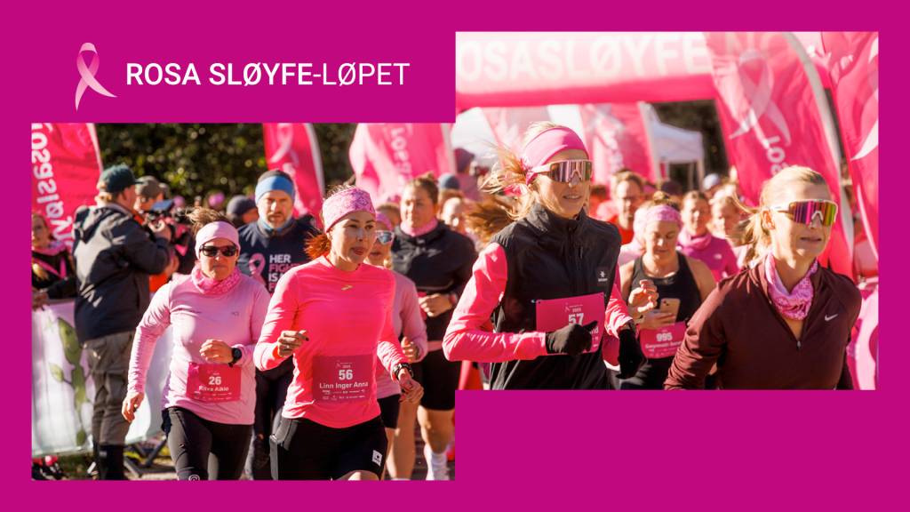 Rosa sløyfe-løpet Nannestad Jff