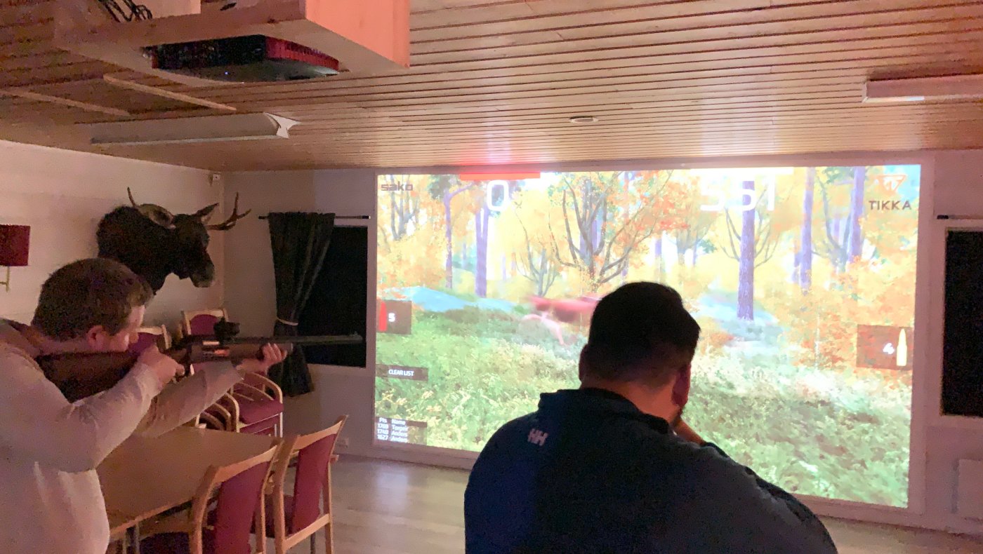 Simulator skyting, onsdager på Revehiet 22012025 Ski Jeger og