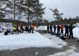 Romjulsskyting, jaktfelt rifleskyttere Jaktskytterskole