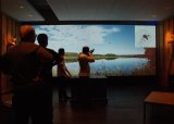 Skyting på simulator med ungdomsgruppa