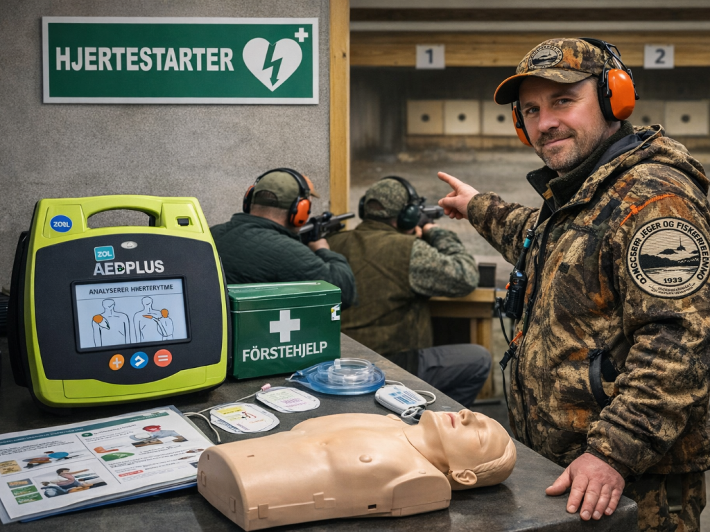 Hjertestarter kurs for alle med verv i KJFF - Kongsberg JFF