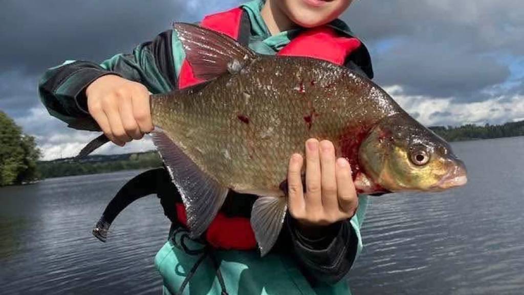 Familietur med fiske i Vadet :)