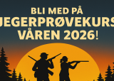 Jegerprøvekurs, våren 2026