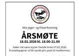 Årsmøte i Alta JFF 2026