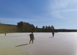 Jakt og fiskeskolen, en dag på isen