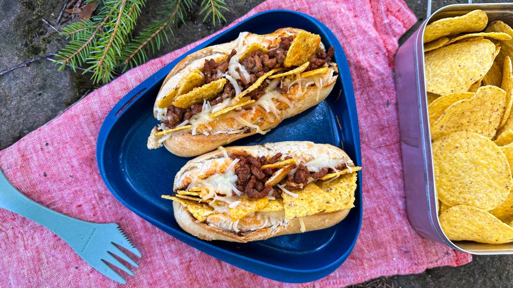 Tacobaguette er skikkelig digg mat å ta med seg på tur. Perfekt lunsjmat. Ikke minst er det veldig enkelt. 