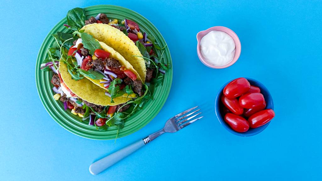 Vill taco er rett og slet helt vilt godt! Kjøttdeig av elg er perfekt i den populære fredagsmiddagen.