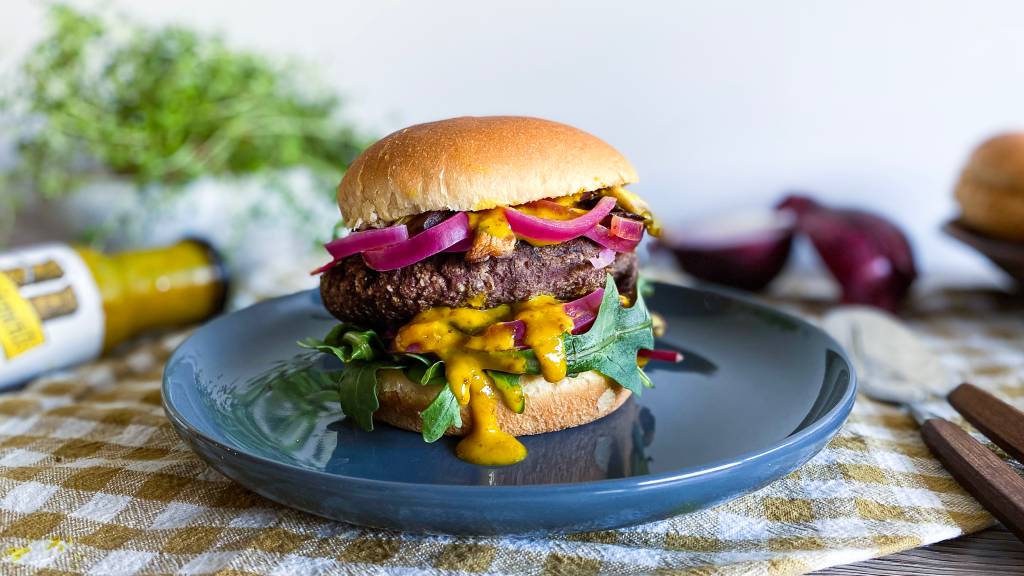 Rådyrburger