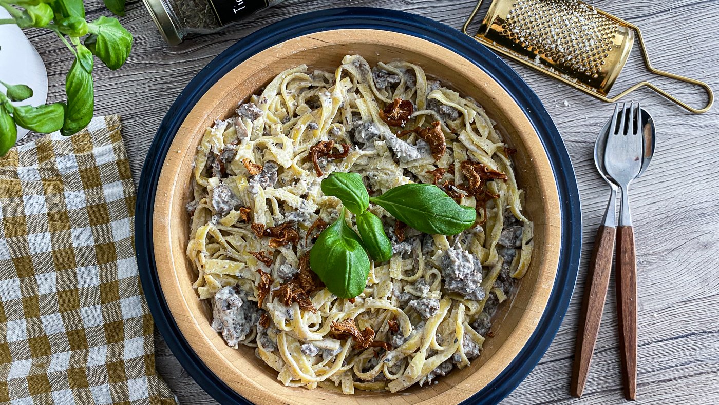 Rådyr Kjøttdeig Pasta