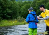 Urbant outdoor life - Welcome to practical fishing from shore in Lillevatnet near the clubhouse of Ålesund Hunting and Fishing Association.