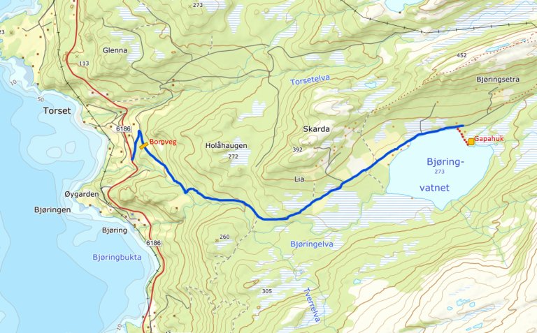 Kart - Torset til Gapahuk Bjøringvatnet.jpg