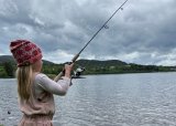 Familiedag i gapahuken i Kristvika