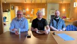 Her representert med Ole Martin Meland (Forbundsleder), Arild Gjertsen (Regionleder Sør), og Craig Furunes (Regionleder Nord)