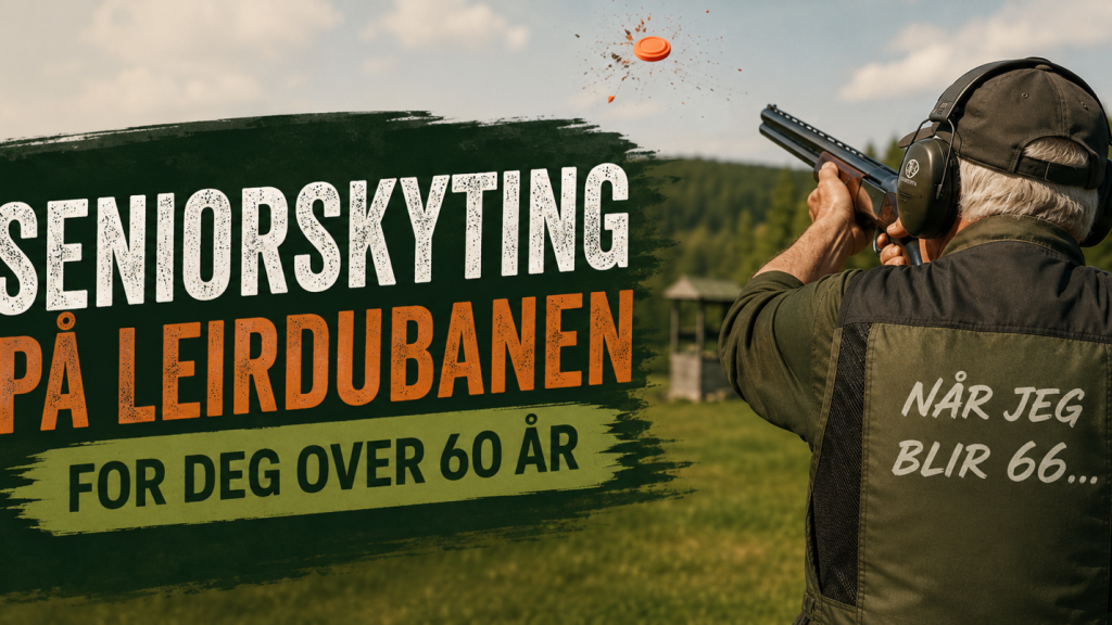 Seniorskyting på leirdubana for deg over 60 år - 22-09-2026