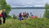 Fiskesommer 2022 med Bodø JFF er i gang ved Svartneset på Soløyvatnet. Ca. 80 deltakere gjorde det til en kjempe fin dag.