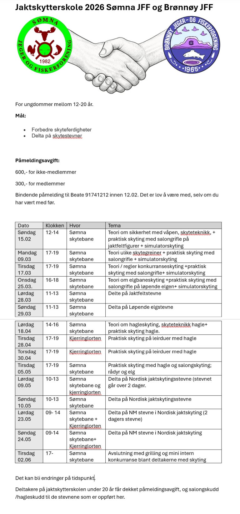Info JSS 2026