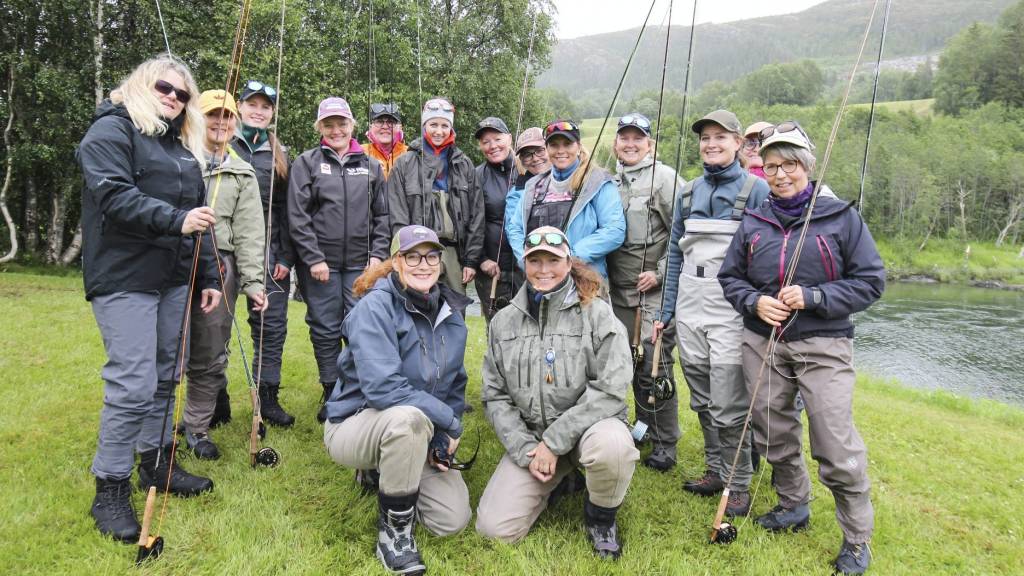 Damefiske i Vefsna