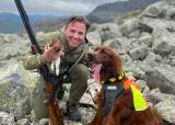 Trening av hund og fører før høstjakta i Ål i Hallingdal