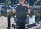 Familietur med fiske i Vadet