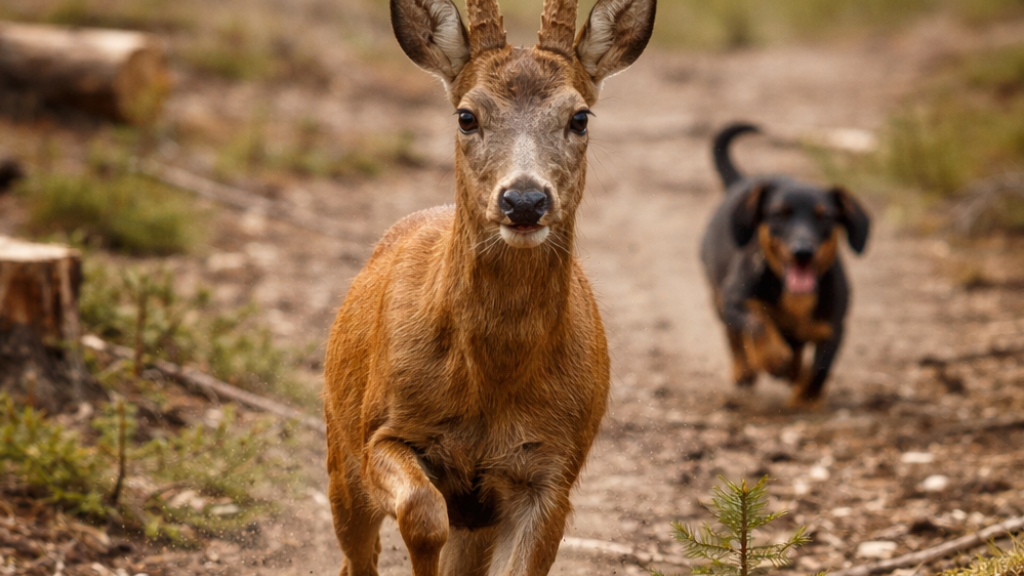 Introjakt rådyrjakt med hund