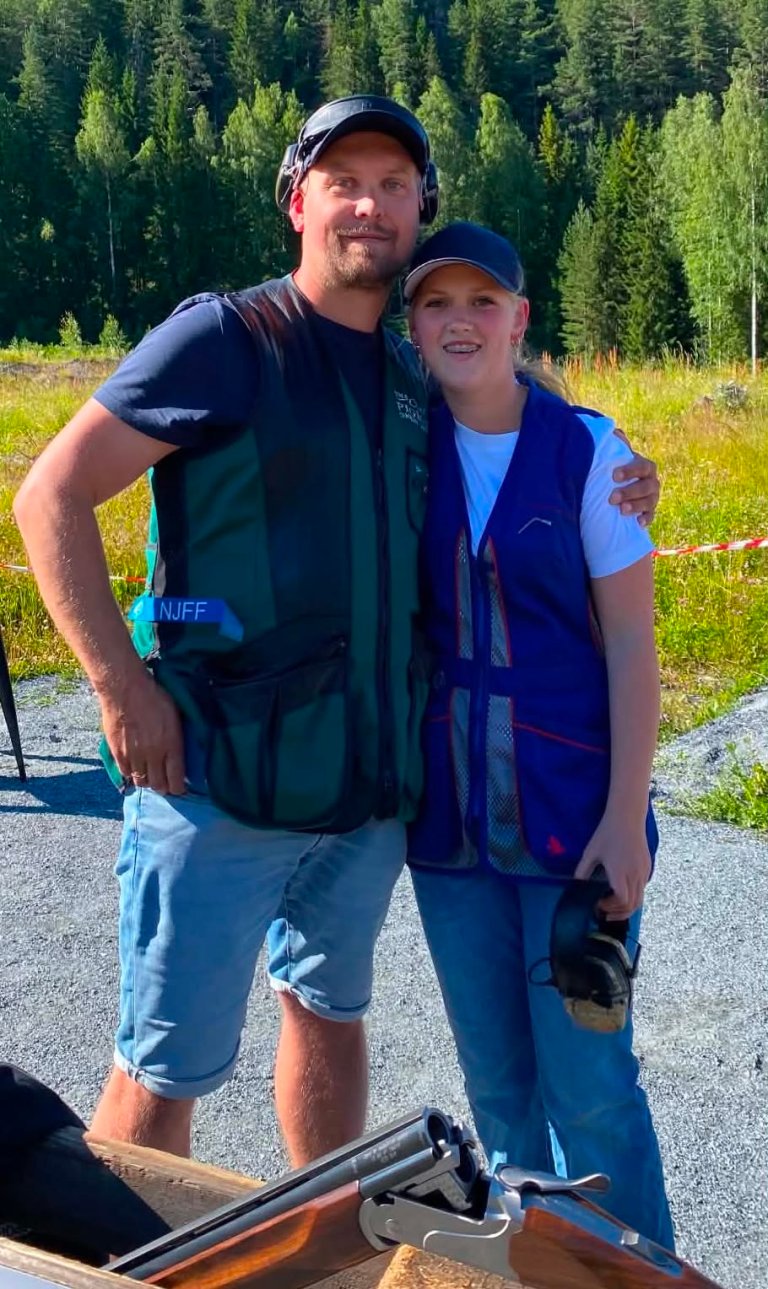 Far og datter, Jørgen og Viktoria