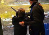 Hagleskyting på leirduer for Jakt- og Fiskeskolen 24.09.26