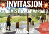 Invitasjon klubbmesterskap Variabel