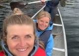 Kanopadling og fiske for damer