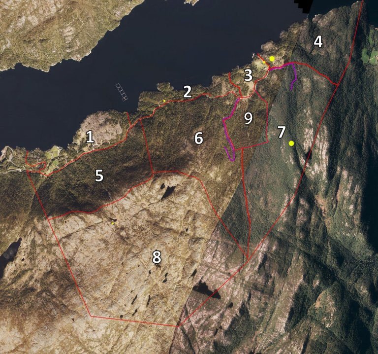 Terrenginndeling Stølsvik/Breidal