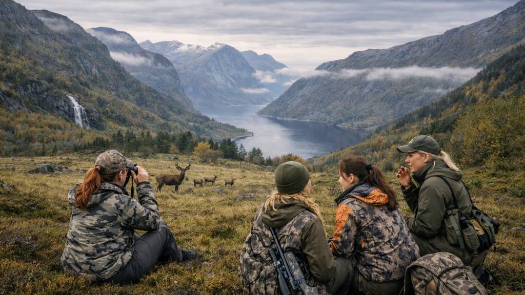 Introjakt på hjort for damer