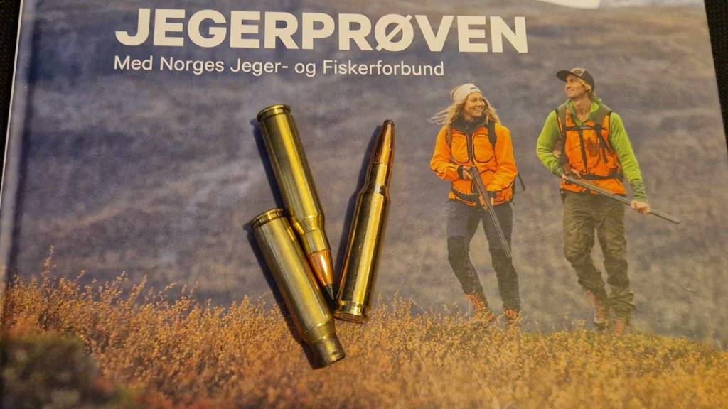 Foto av jegerprøveboka