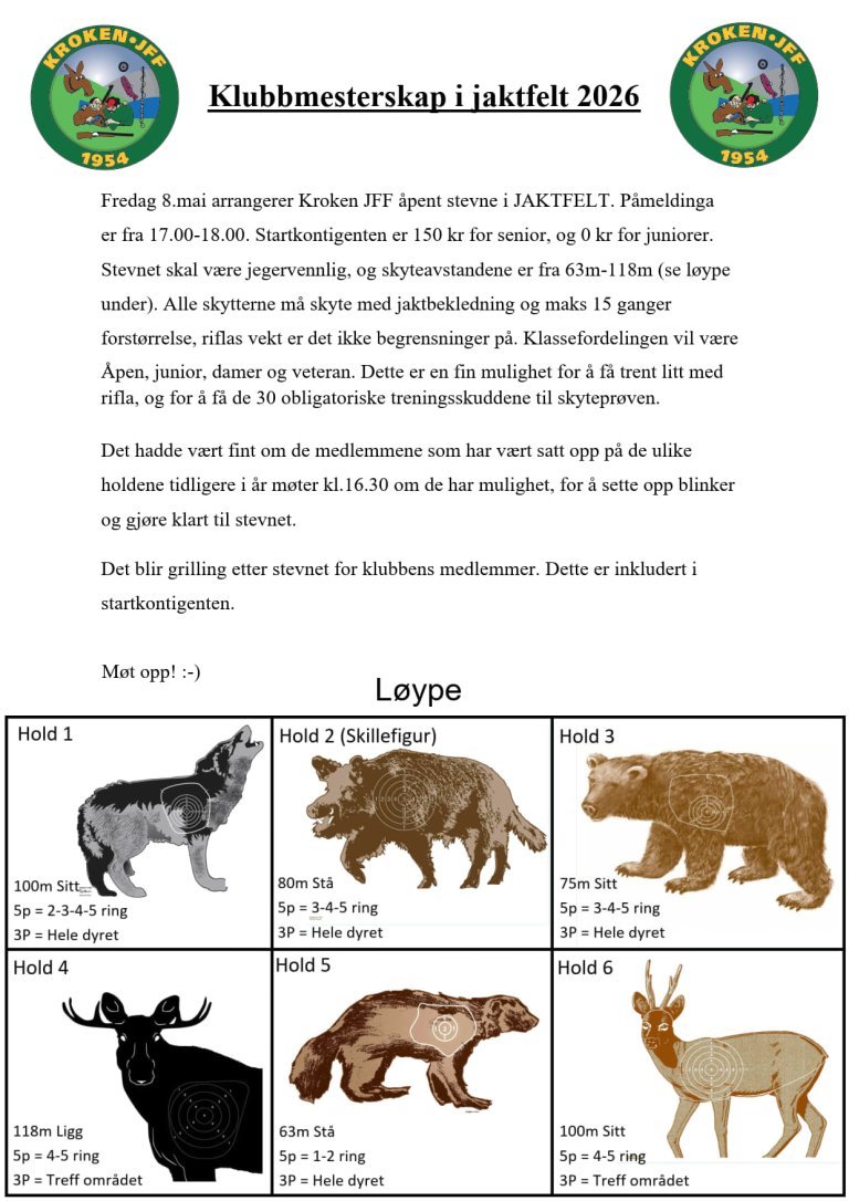 KM jaktfelt