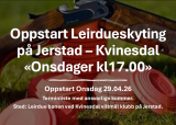 Lerdueskyting Onsdager på Viltmålbanen på Jerstad - 29-04-2026